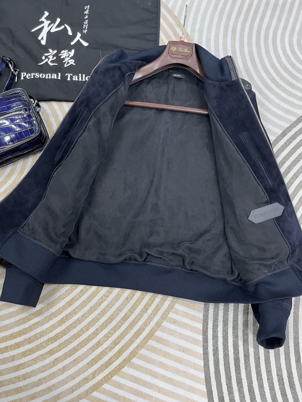 Tom Ford 반스웨이드 가죽 자켓 001-268273