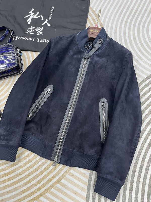 Tom Ford 반스웨이드 가죽 자켓 001-268273