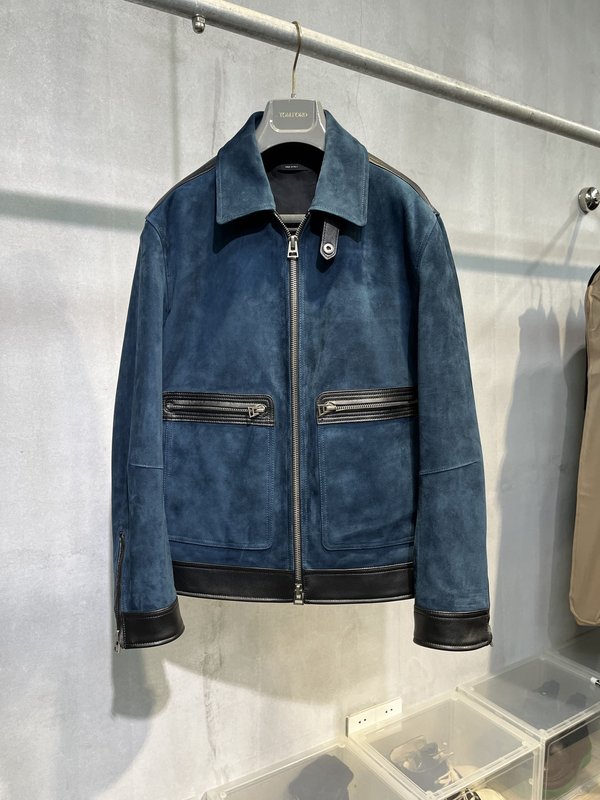 TOM FORD 데님 가죽 자켓 001-268279