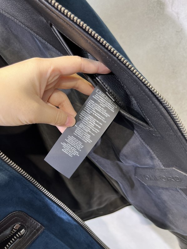 TOM FORD 데님 가죽 자켓 001-268279