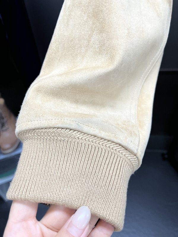 톰 포드 스탠드 칼라 양가죽 자켓 001-268281