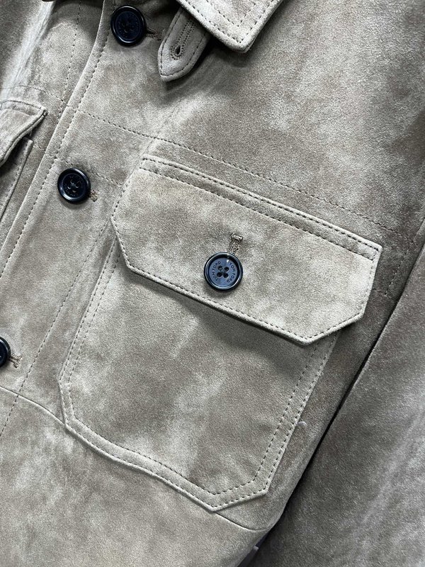 TOM FORD 반대가죽 라펠 자켓 001-268289
