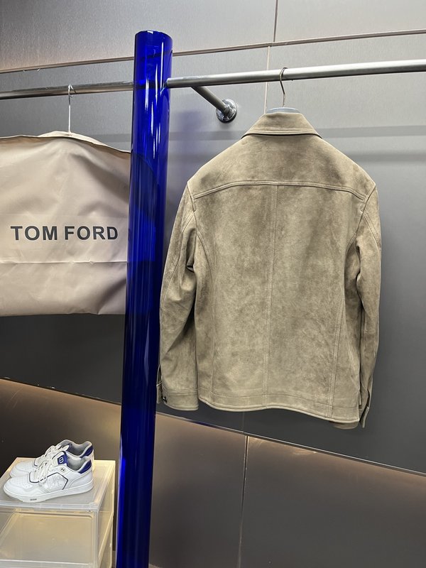 TOM FORD 반대가죽 라펠 자켓 001-268289
