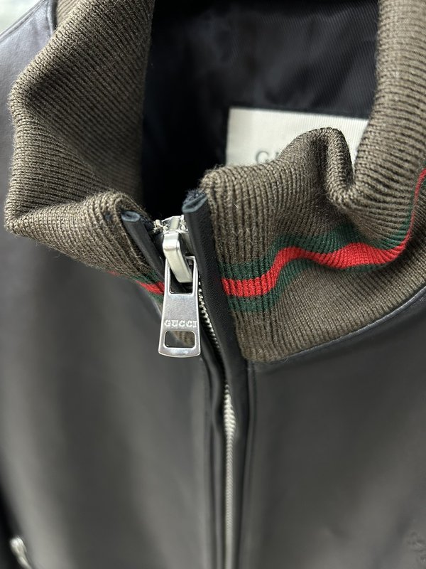 Gucci 빈티지 양가죽 재킷 001-268388