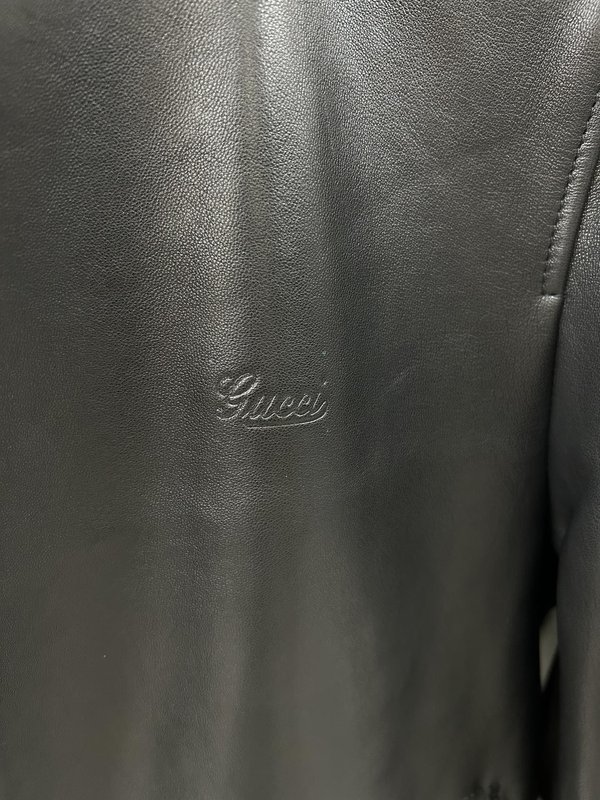 Gucci 빈티지 양가죽 재킷 001-268388