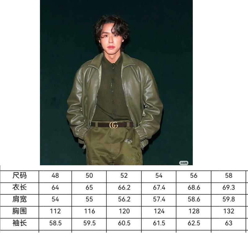 GUCC* 남성 양가죽 재킷 2025 F/W 001-268390