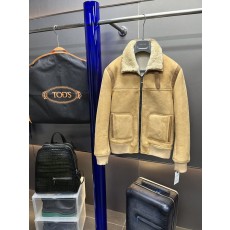 TODS 양모피 일체형 베이스볼 재킷 001-268397