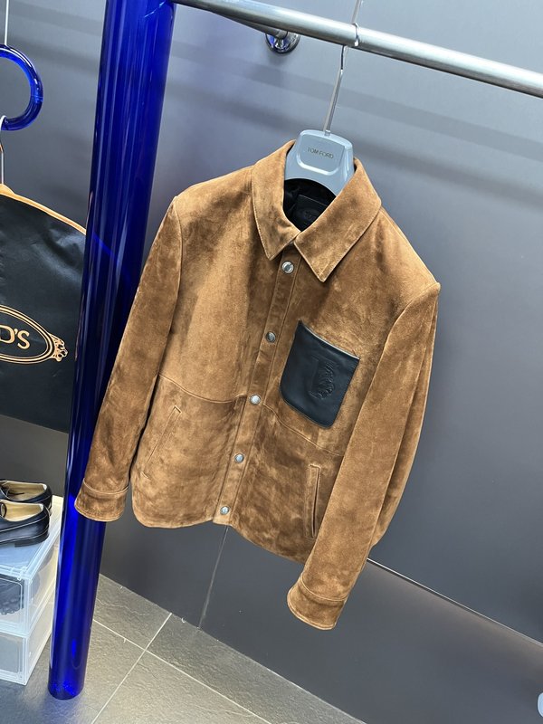 TODS 토즈 스웨이드 재킷 001-268399