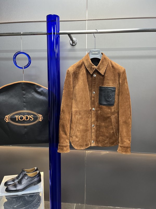 TODS 토즈 스웨이드 재킷 001-268399