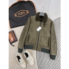TODS 양모피 일체형 숏 피 자켓 001-268400