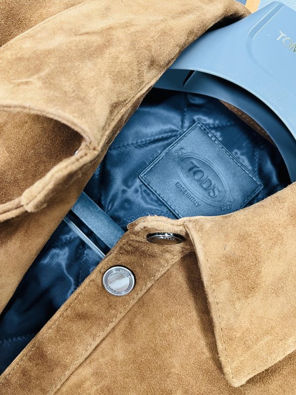 TODS 토즈 스웨이드 가죽 자켓 001-268403