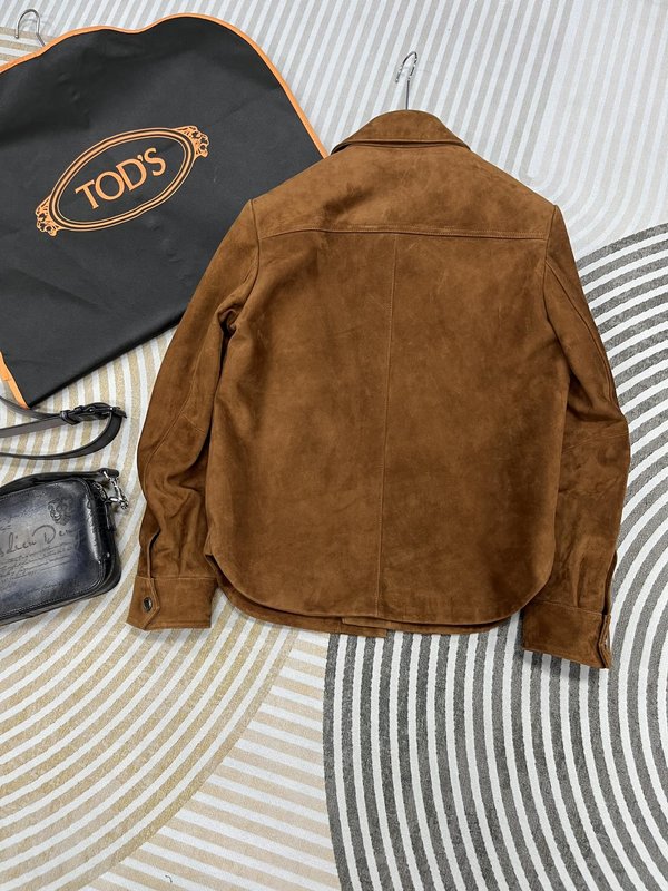 TODS 토즈 스웨이드 가죽 자켓 001-268403