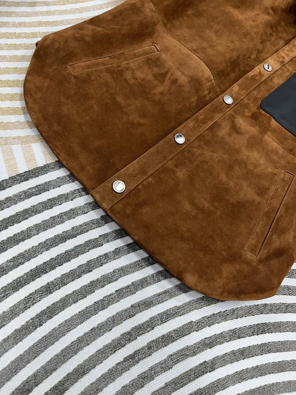 TODS 토즈 스웨이드 가죽 자켓 001-268403