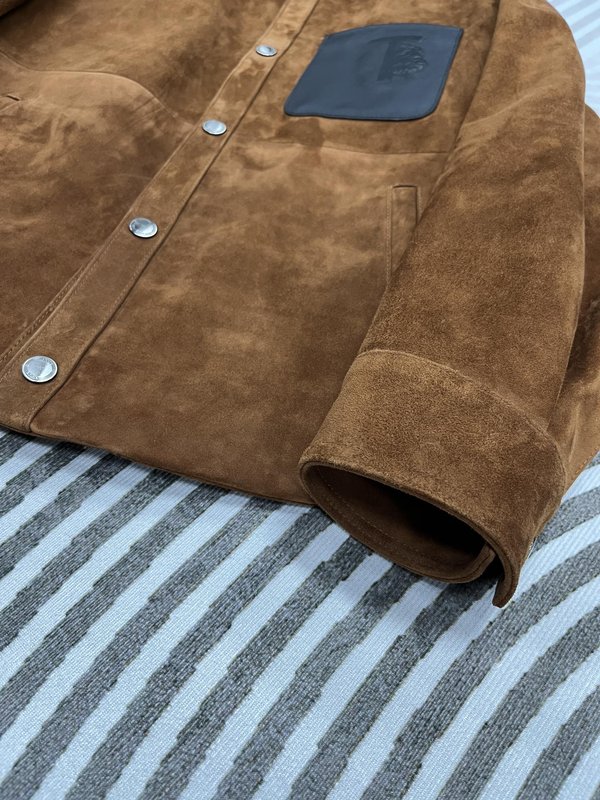 TODS 토즈 스웨이드 가죽 자켓 001-268403