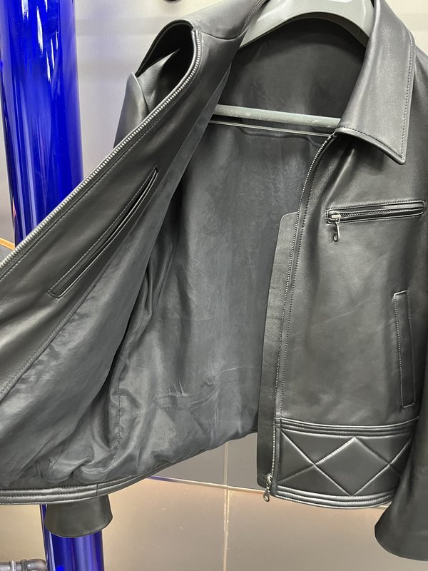 TODS 블랙 라이더 재킷 001-268404