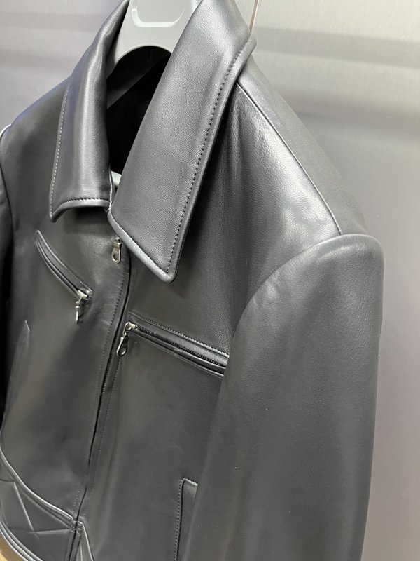 TODS 블랙 라이더 재킷 001-268404