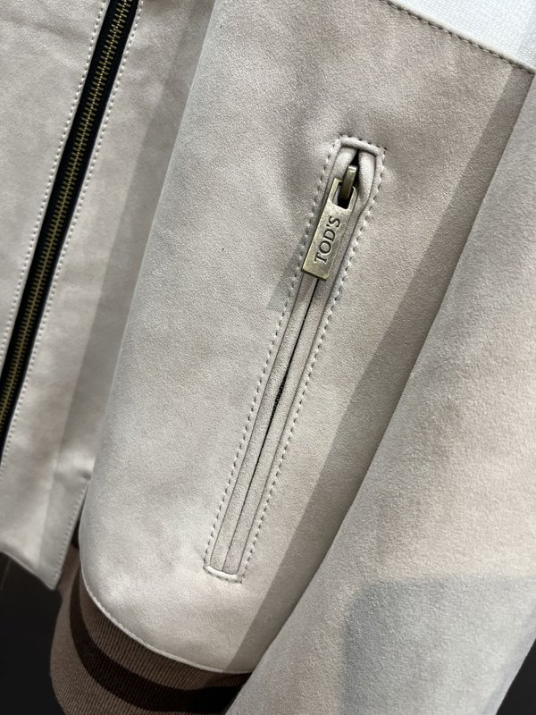 TODS 토즈 스타일리시 패치워크 야구 재킷 001-268406