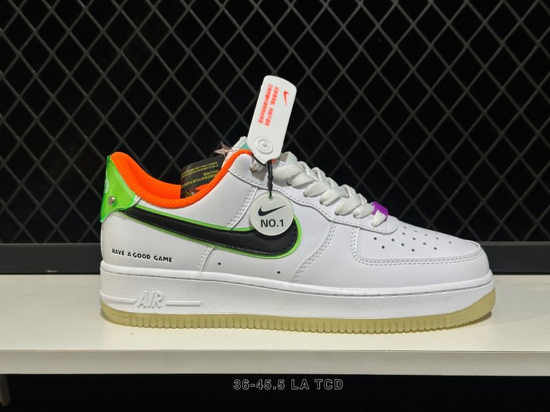 Nike Air Force 1 로우 탑 캐주얼 스니커즈 001-269385
