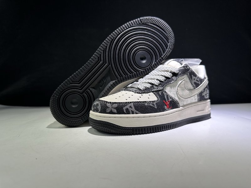 LV 협업 Nike Air Force 1 로우탑 스니커즈 001-269483