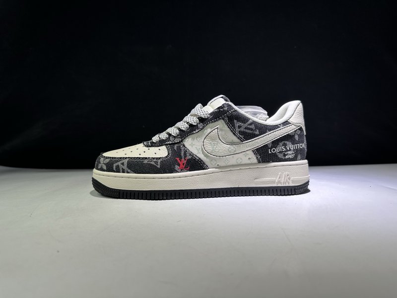 LV 협업 Nike Air Force 1 로우탑 스니커즈 001-269483