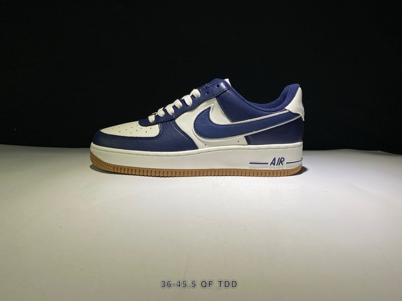 Nike Air Force 1 로우 스니커즈 네이비/화 001-269522