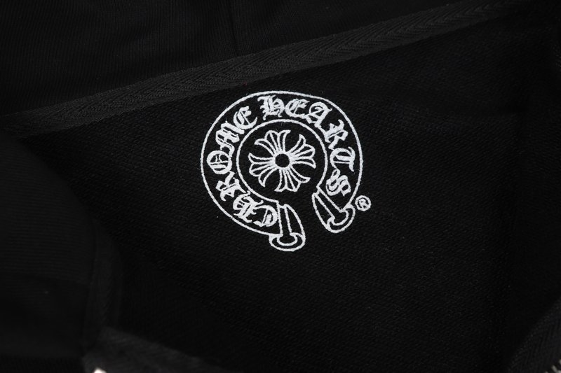 Chrome Hearts 프린트 지퍼 후드 가디건 001-270618