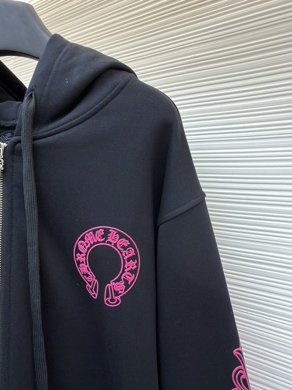 Chrome hearts 블랙핑크 후드 지퍼 집업 001-270622