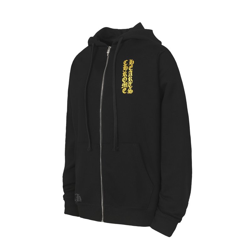 Chrome Hearts 프린트 지퍼 후드 가디건 001-270623