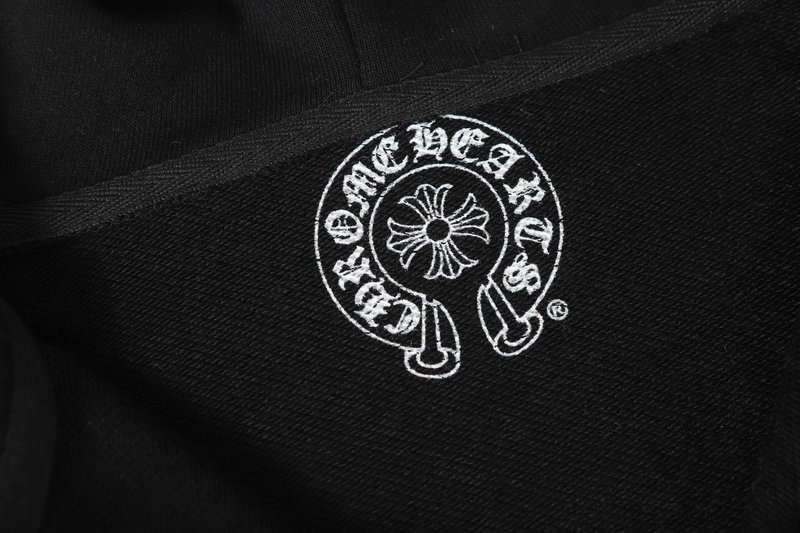 Chrome Hearts 프린트 지퍼 후드 가디건 001-270623