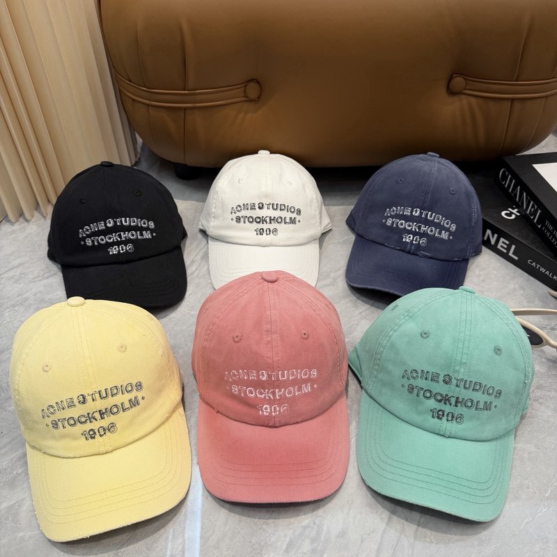 Acne 마카롱 야구모자 남녀공용 001-270851