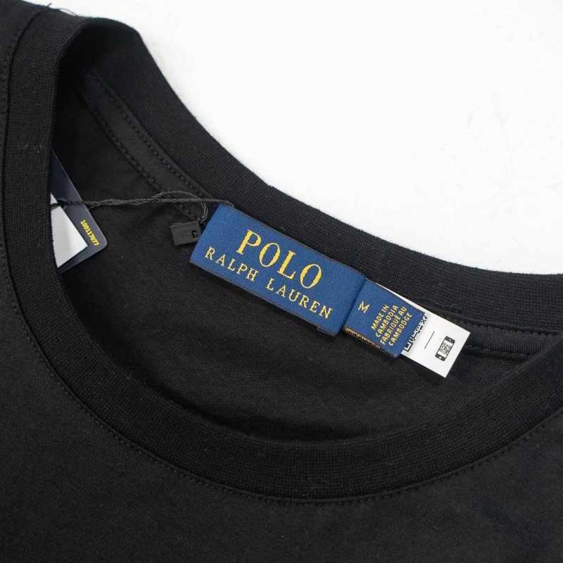 RALPH LAUREN 컬러 포니 자수 반팔 티셔츠 001-270961