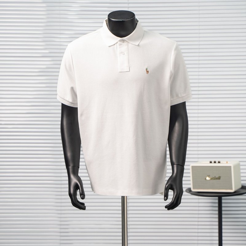 Ralph Lauren 클래식 컬러 포니 자수 폴로 반 001-270962
