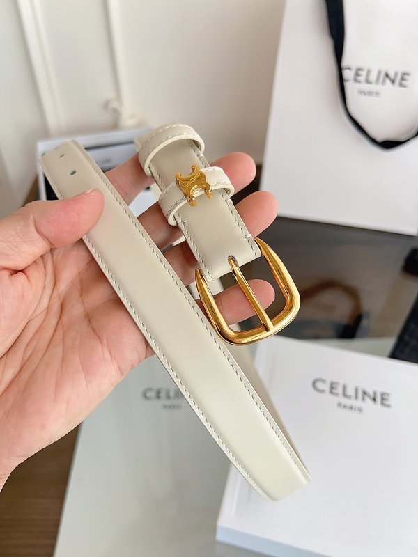 CÉLINE 셀린 VIVIENNE 25mm 소가죽 벨트 001-270969