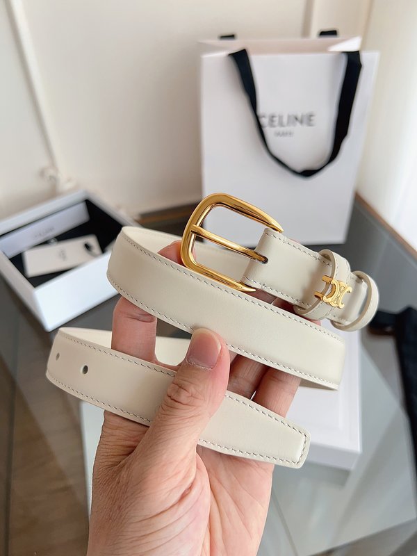 CÉLINE 셀린 VIVIENNE 25mm 소가죽 벨트 001-270969