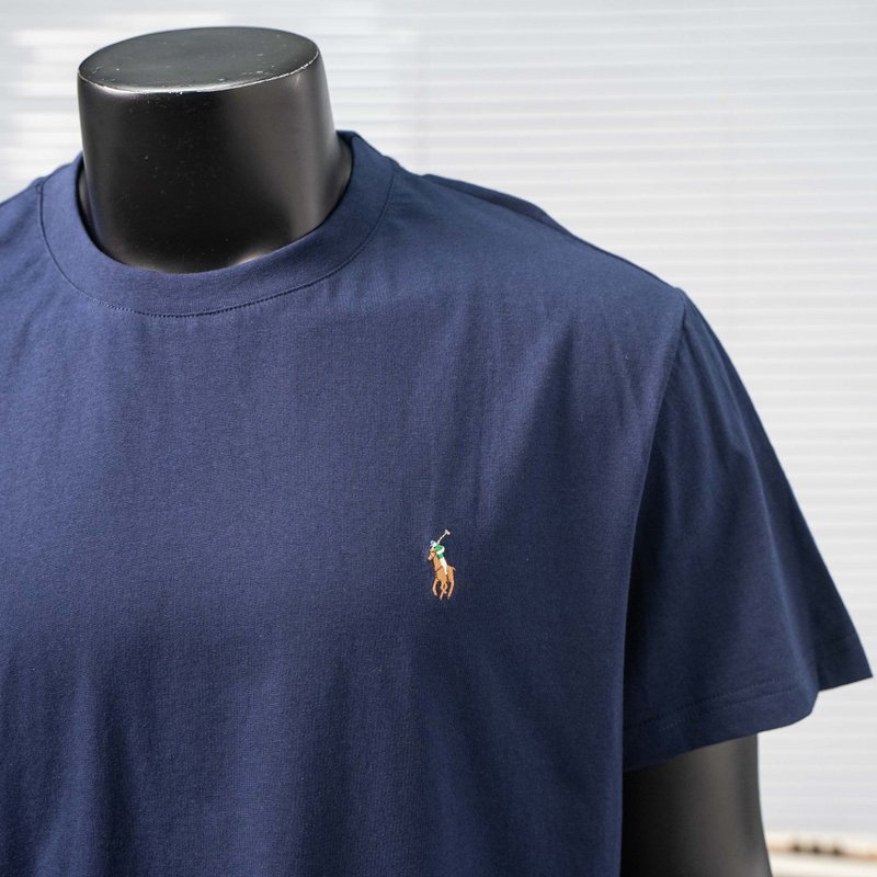 Ralph Lauren 컬러 포니 자수 반팔 티셔츠 001-270987