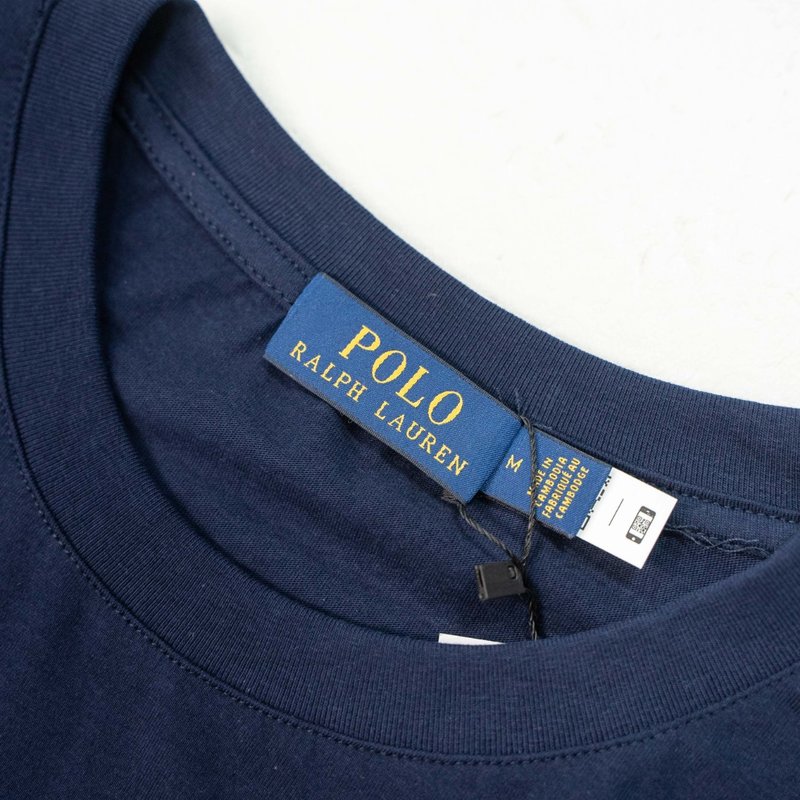 Ralph Lauren 컬러 포니 자수 반팔 티셔츠 001-270987