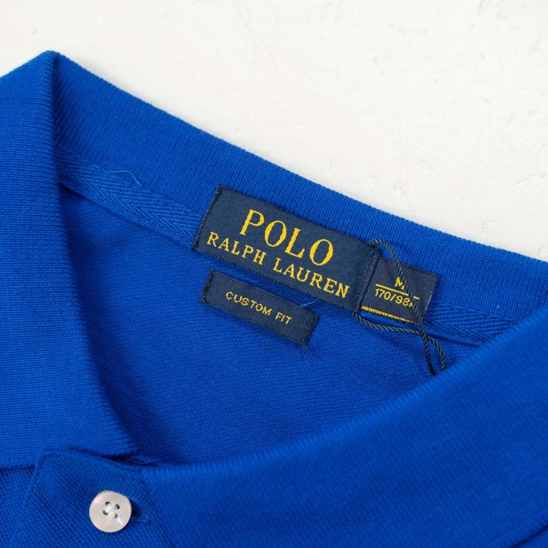 Ralph Lauren 컬러 자수 반팔 폴로 셔츠 001-270990