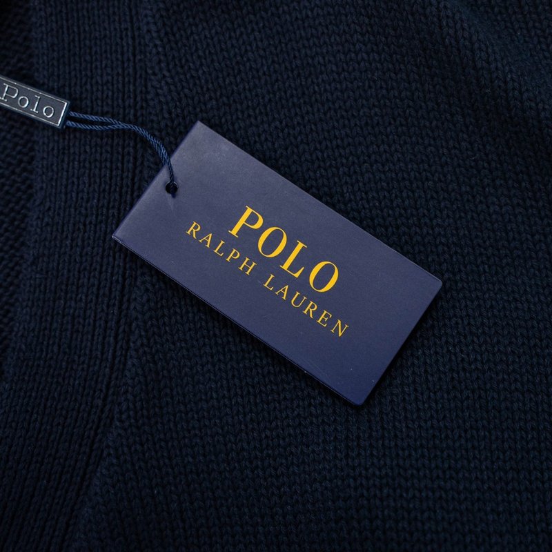 Ralph Lauren 자수 코튼 니트 가디건 001-271004