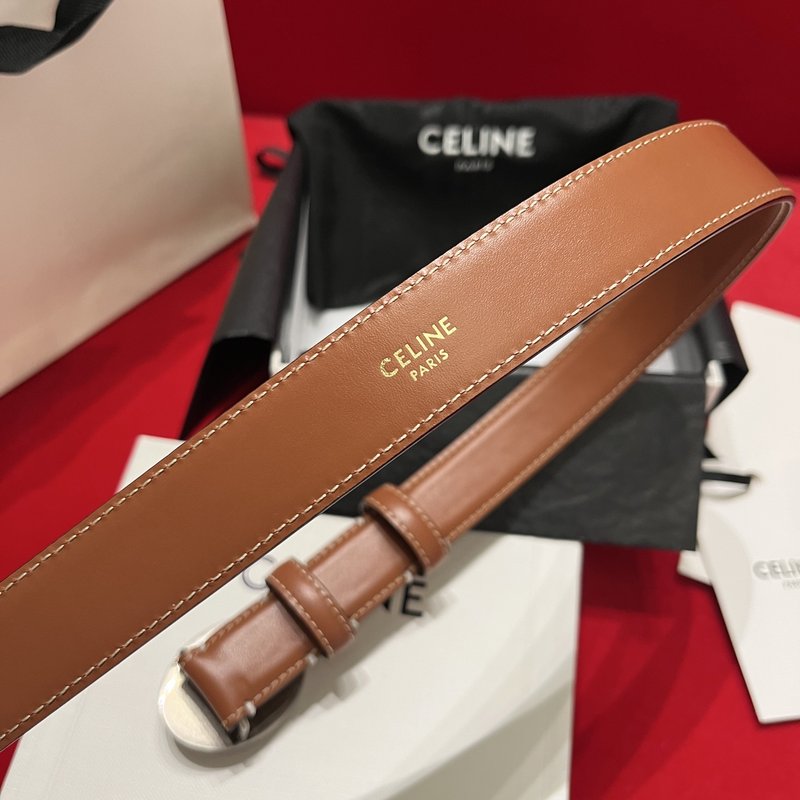 Celine 셀린 트리옹프 벨트 2.5cm 001-271011