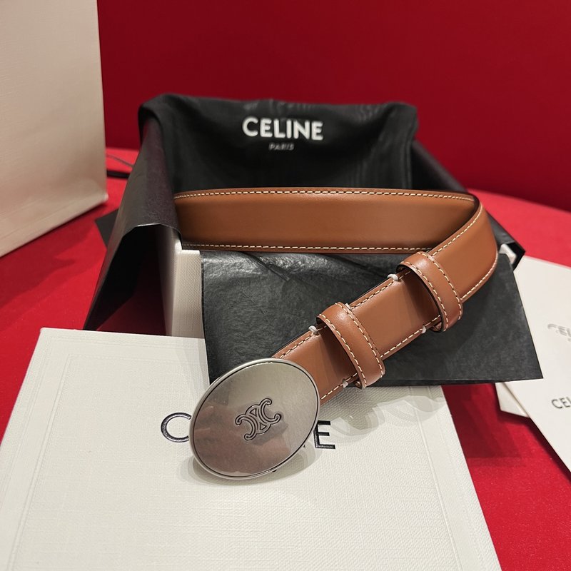 Celine 셀린 트리옹프 벨트 2.5cm 001-271011