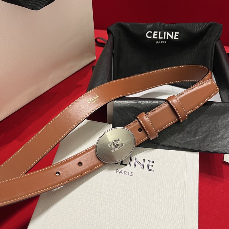 Celine 셀린 트리옹프 벨트 2.5cm 001-271011