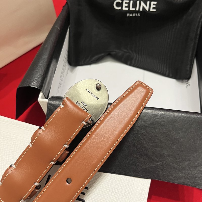 Celine 셀린 트리옹프 벨트 2.5cm 001-271011