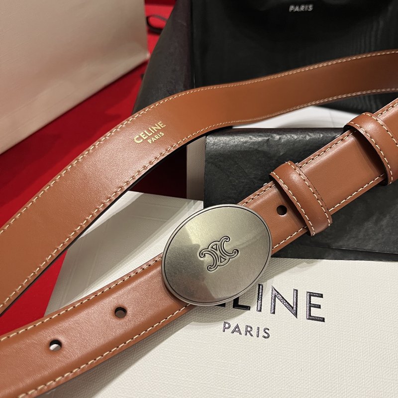 Celine 셀린 트리옹프 벨트 2.5cm 001-271011