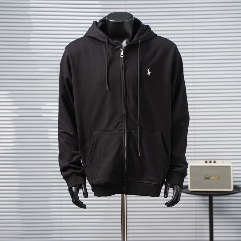 Ralph Lauren 폴로 자수 후드 집업 001-271017
