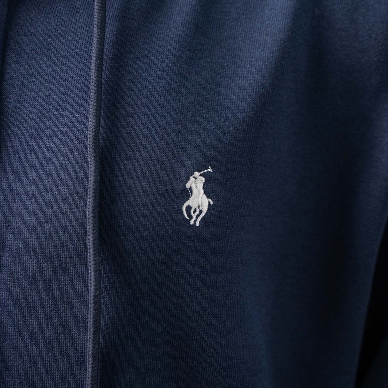Ralph Lauren 기본 스몰폴로 자수 지퍼 후드티 001-271018