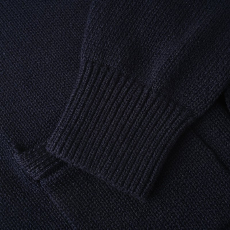 RALPH LAUREN 포니 자수 코튼 니트 가디건 001-271020