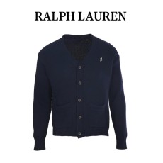 RALPH LAUREN 포니 자수 코튼 니트 가디건 001-271020