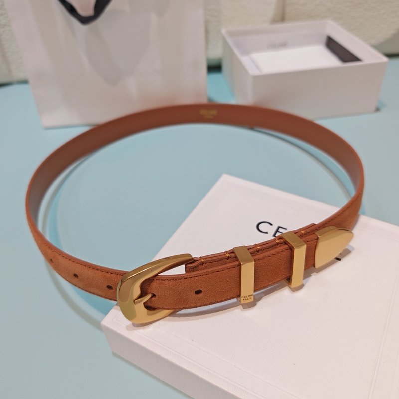 셀린 양면 소가죽 벨트 2.5cm 001-271023