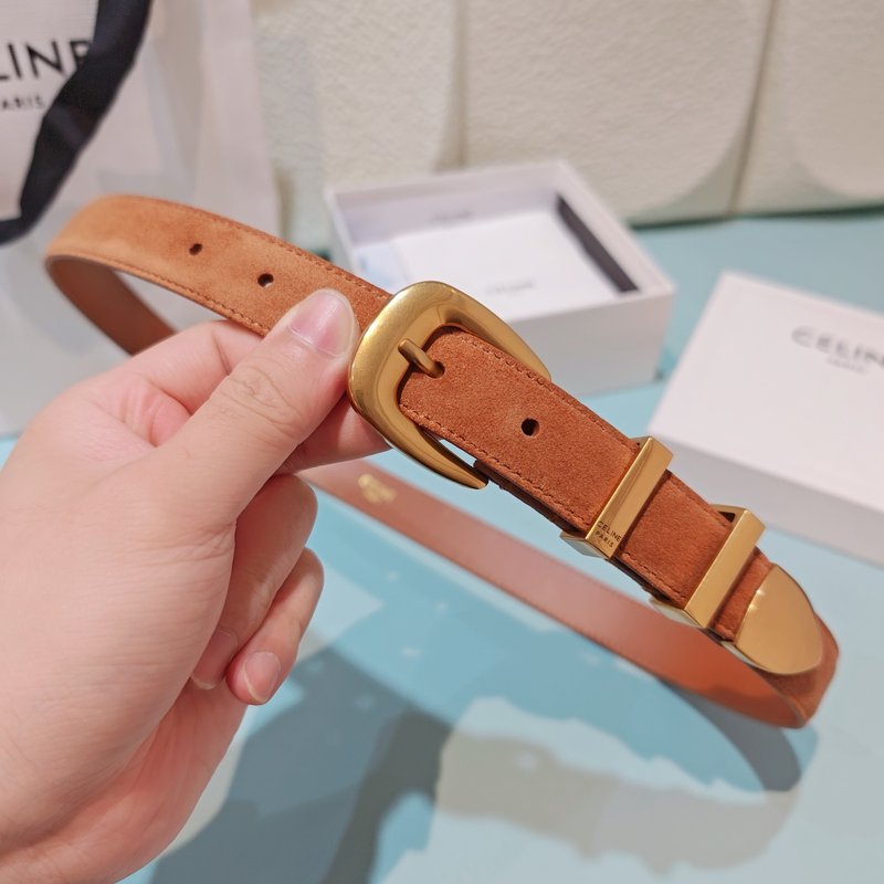 셀린 양면 소가죽 벨트 2.5cm 001-271023