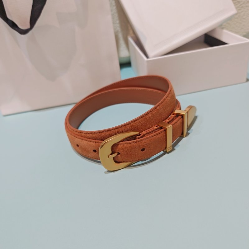 셀린 양면 소가죽 벨트 2.5cm 001-271023